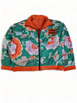 Vintage Sportjacke/Windbreaker Reversible 2in1 Surf Lines Jams World Honolulu Hawaii USA M