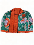 Vintage Sportjacke/Windbreaker Reversible 2in1 Surf Lines Jams World Honolulu Hawaii USA M