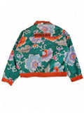 Vintage Sportjacke/Windbreaker Reversible 2in1 Surf Lines Jams World Honolulu Hawaii USA M