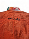 Vintage Sportjacke/Windbreaker Reversible 2in1 Surf Lines Jams World Honolulu Hawaii USA M