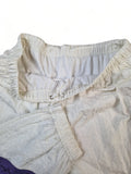 Vintage Sergio Tacchini Jogginghose Mit Streifen am Bein Weiß (D48) M-L