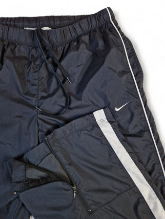 Nike Trackpants Basic Breiter Schnitt Dunkelblau M