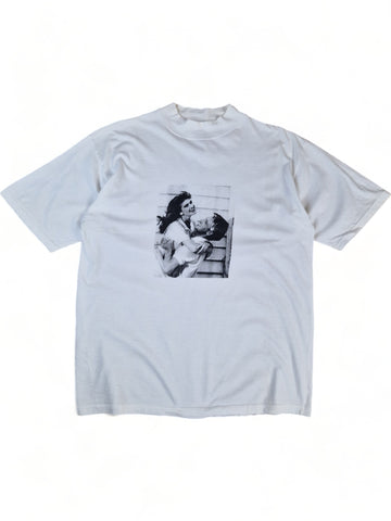 Vintage Shirt Couple Picture Weiß M