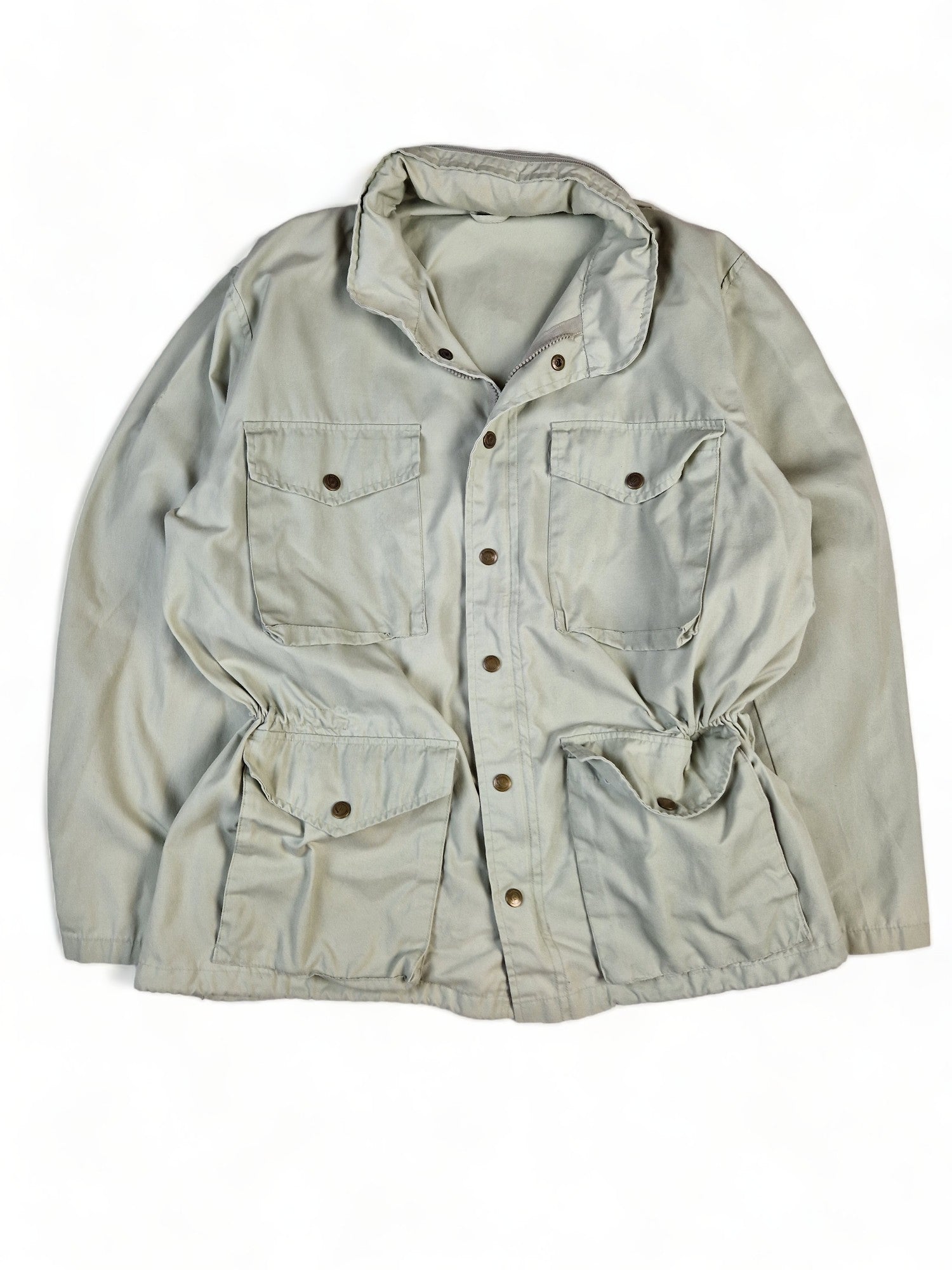 Vintage Fjällräven Zweiteiler Jacke + Hose Safari Multipocket Beige / Sand (52-54) XL-XXL - RareRags