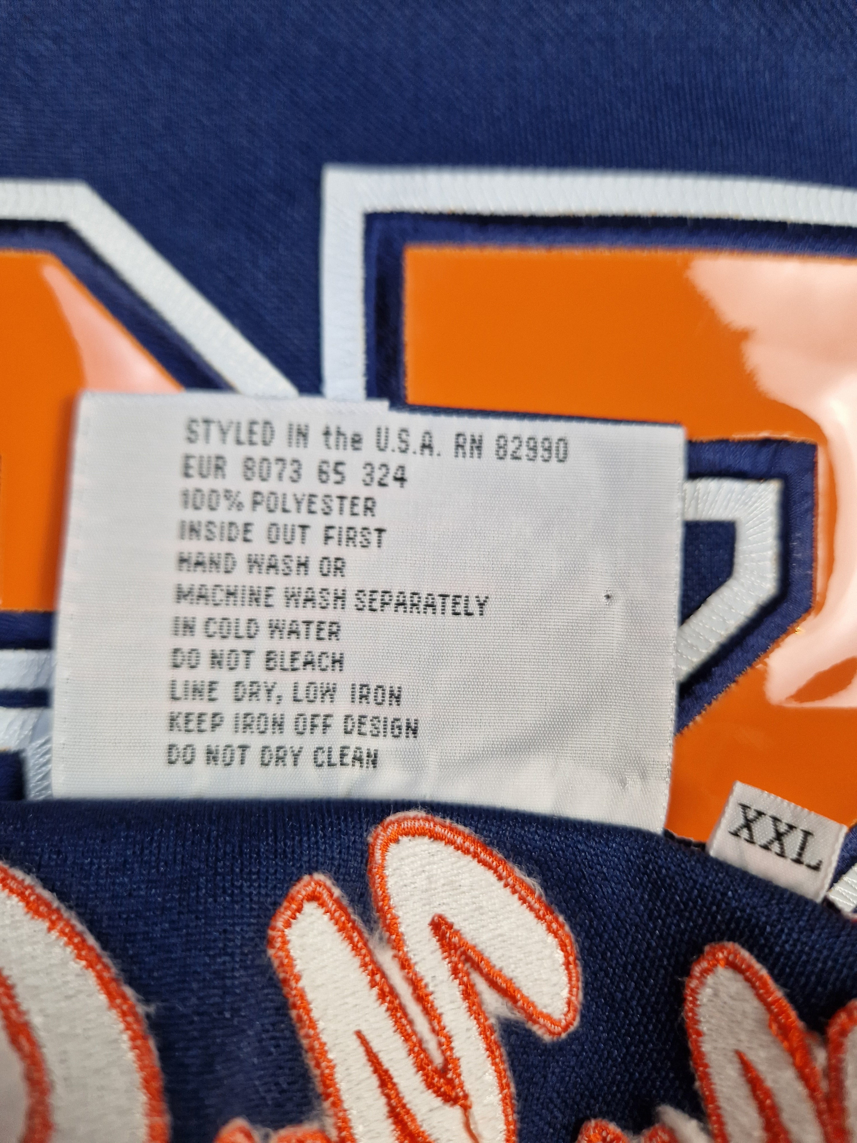 Vintage Karl Kani Jersey Brooklyn #23 Blau Orange XXL