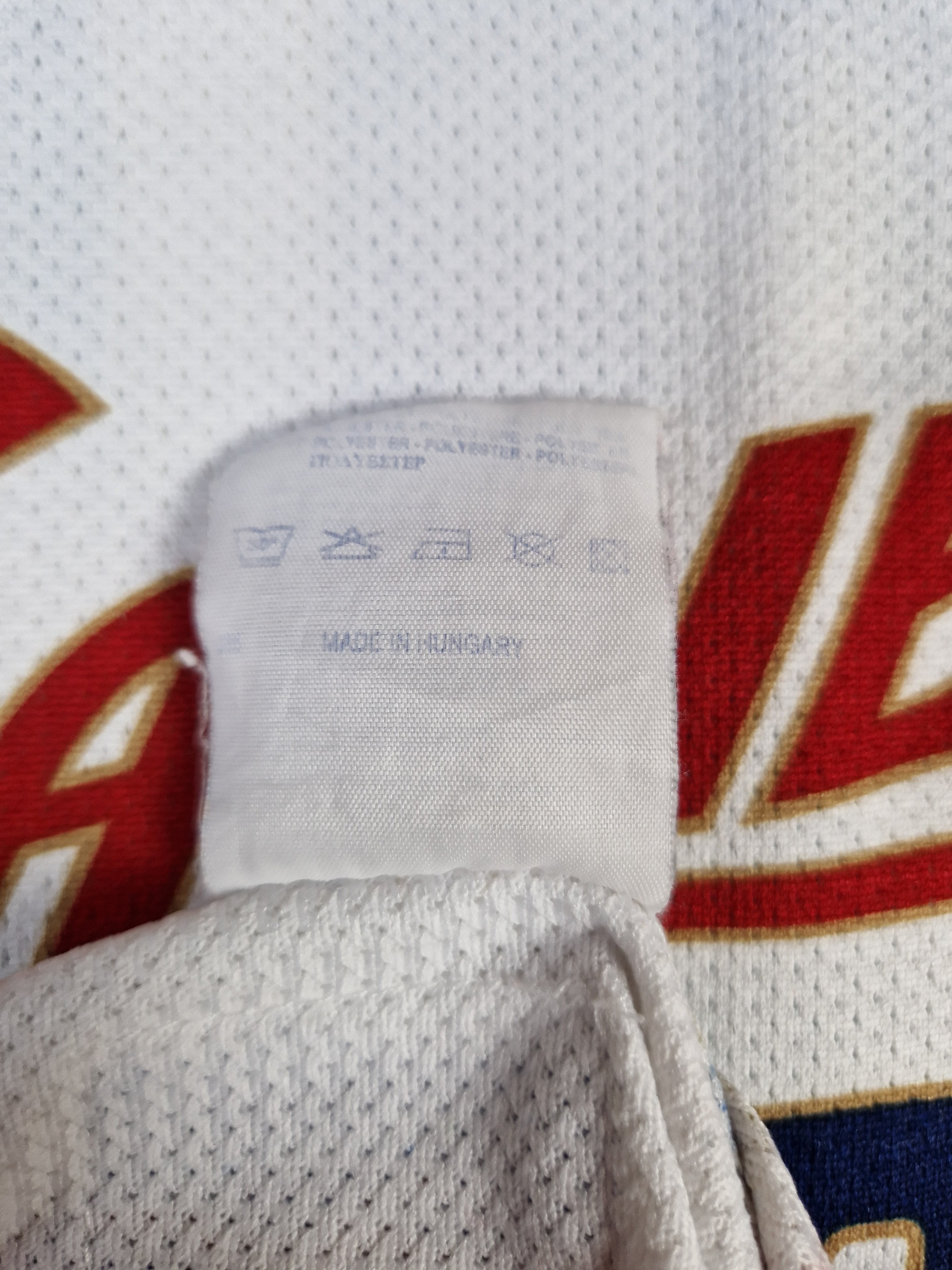 Vintage Champion Jersey Basketball Cleveland Cavaliers James #23 Made In Hungary Weiß XXL