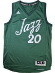 Adidas Jersey Basketball Utha Jazz George Hill #20 2016 Grün M