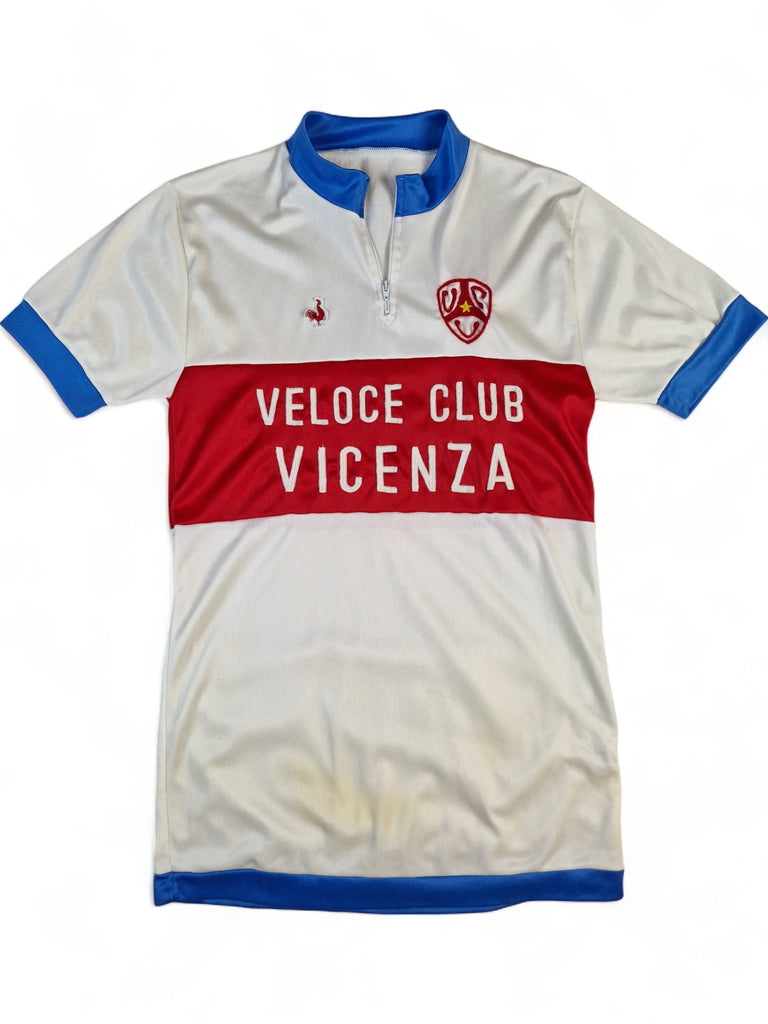 rennrad trikot rot Vintage Rad-Trikot Veloce Club Vicenza Made In Italy Rot Weiß (4) M – RareRags