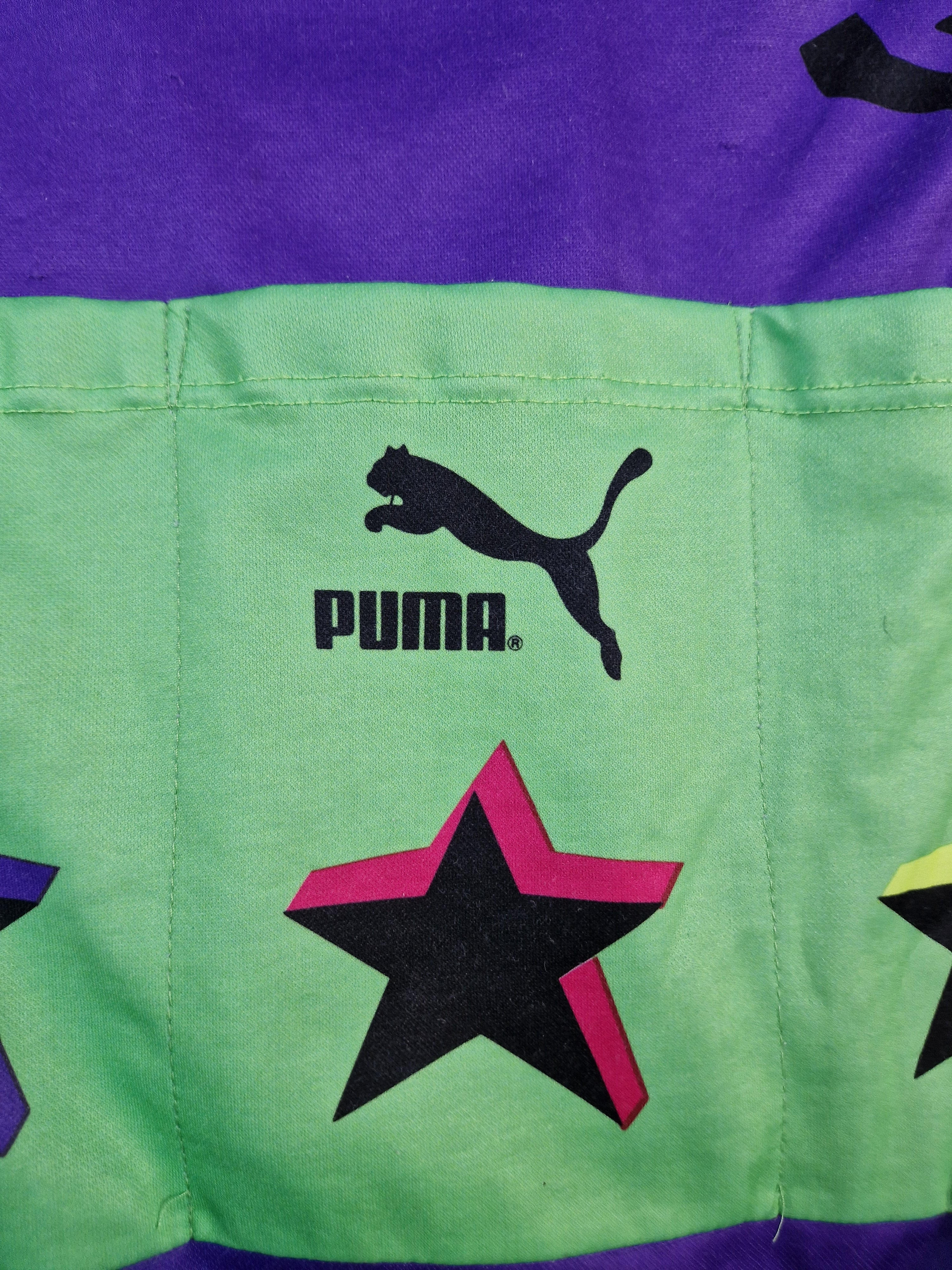 Vintage Puma Rad-Trikot Made In Italy Lila S