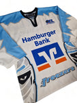 Metzen Athletic München Eishockey-Jersey Hamburg Freezers Mit Unterschriften Blau Weiß M-L