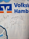 Metzen Athletic München Eishockey-Jersey Hamburg Freezers Mit Unterschriften Blau Weiß M-L