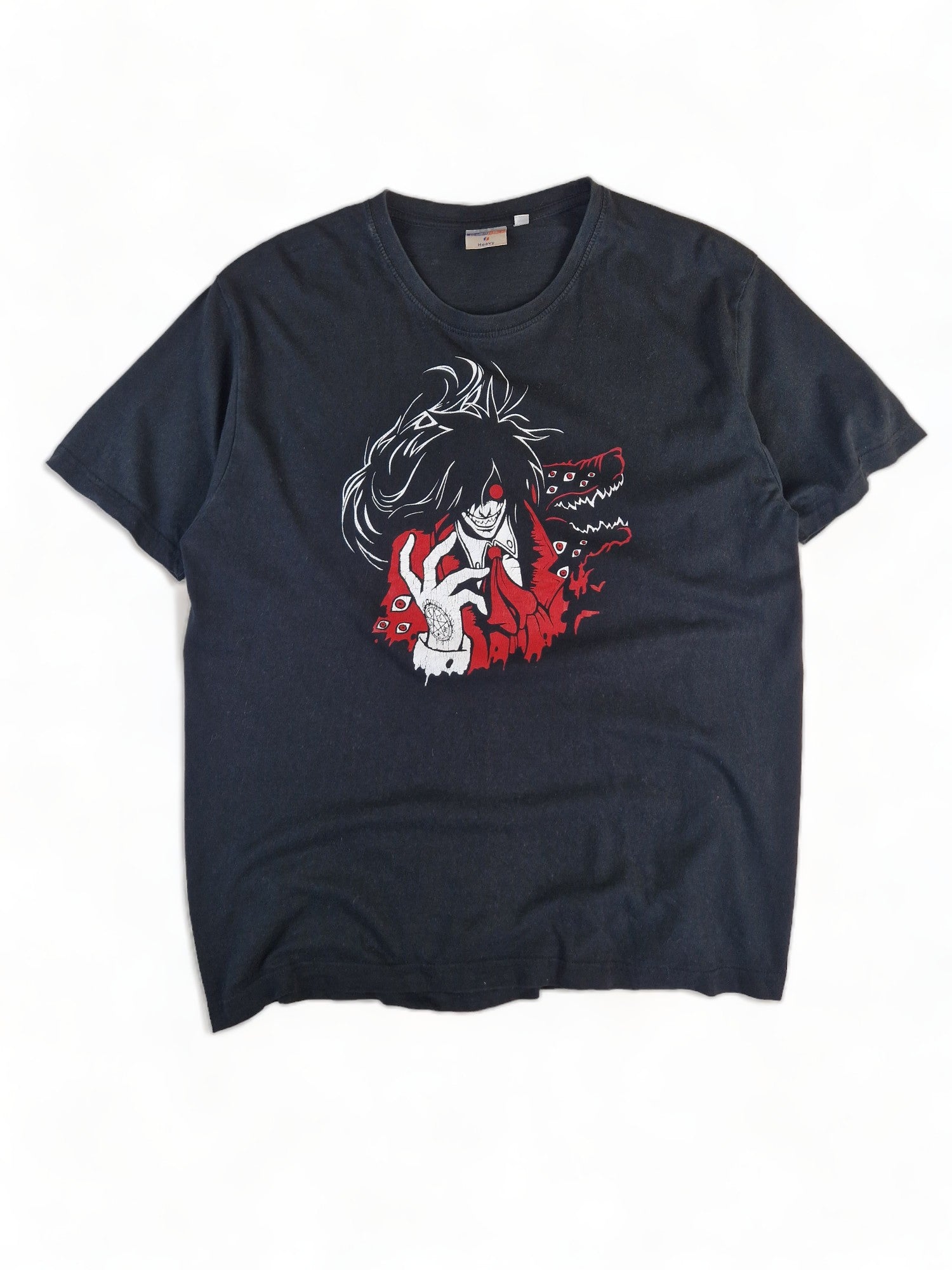 Vintage Promo Stars Shirt Van Helsing Anime Print Schwarz L - RareRags