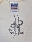 Gildan Shirts Two Worlds Gamer Promo Weiß L