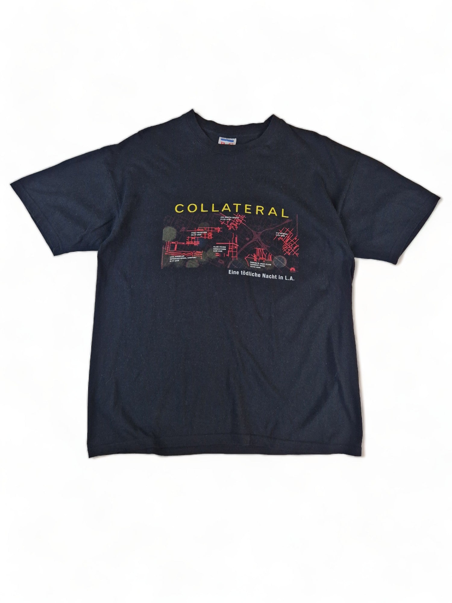 B&C Shirt 2004 Collateral "Eine tödliche Nacht in LA" Schwarz L - RareRags
