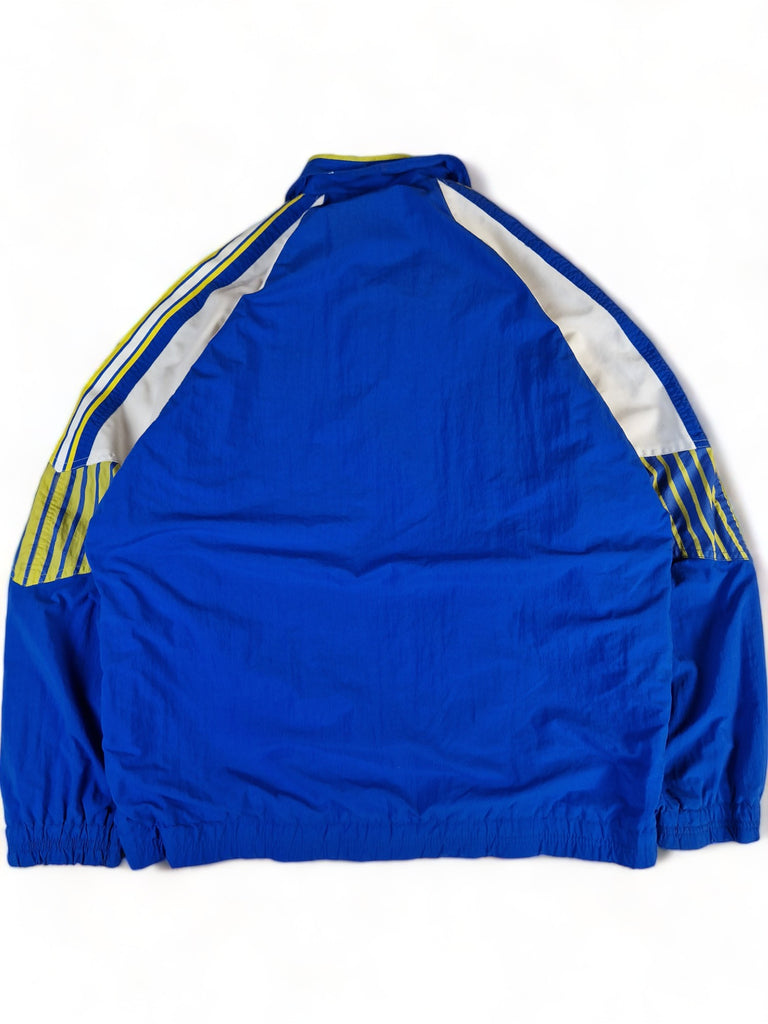 Rare Vintage Diadora Sportjacke Gustavo Kuerten 1998 2000 Blau Gelb L RareRags