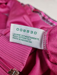 Vintage Diadora Sportjacke Logostreifen Rosa (42) S-M