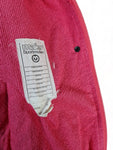 Vintage Maier Sportsmoden Sportjacke 80s Frottee Innenfutter Rosa (40) S-M