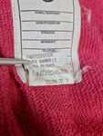 Vintage Maier Sportsmoden Sportjacke 80s Frottee Innenfutter Rosa (40) S-M