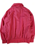 Vintage Maier Sportsmoden Sportjacke 80s Frottee Innenfutter Rosa (40) S-M