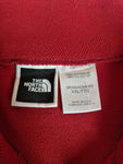 Vintage The North Face Shirt Mit Quarter Zip Made In USA Rot XXL