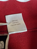 Vintage The North Face Shirt Mit Quarter Zip Made In USA Rot XXL