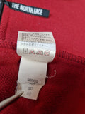 Vintage The North Face Shirt Mit Quarter Zip Made In USA Rot XXL