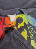 Vintage Diesel Bootleg Shirt Rainbow Logo Single Stitch Paperthin Schwarz S-M