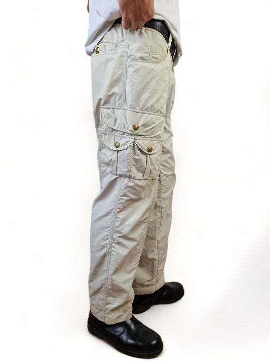 Vintage Fjällräven Cargohose Secret Pocket Sand (50) L-XL