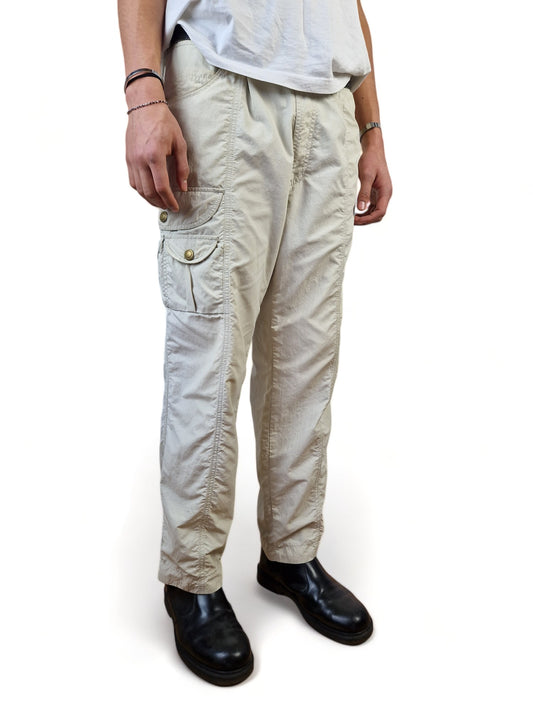 Vintage Fjällräven Cargohose Secret Pocket Sand (50) L-XL