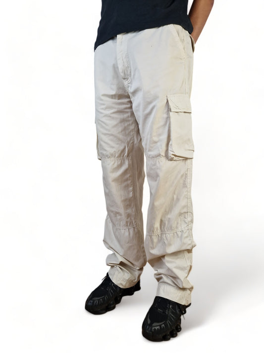 Hugo Boss Cargohose Multipocket ARNV Creme XL-XXL