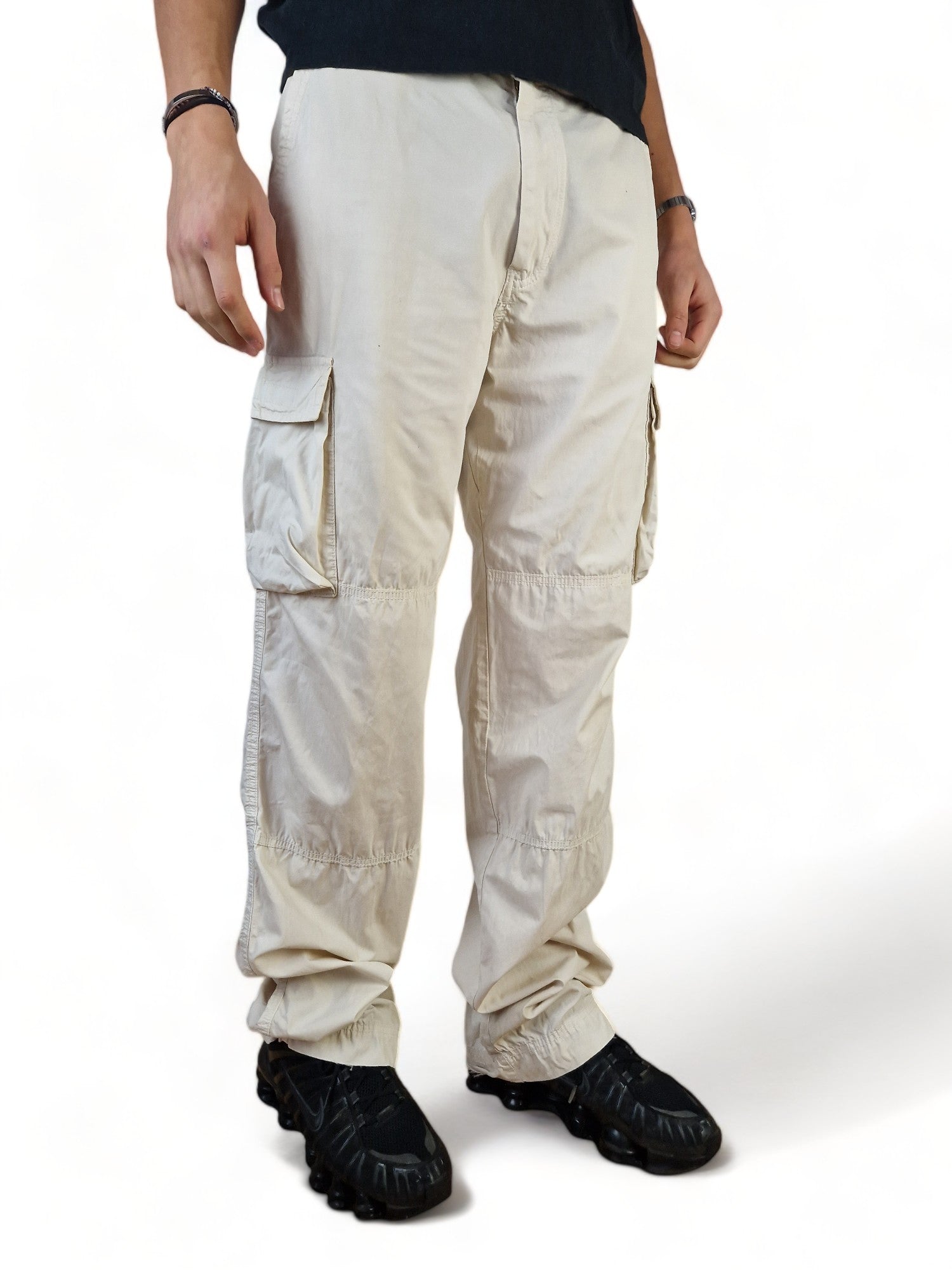 Hugo Boss Cargohose Multipocket ARNV Creme XL-XXL