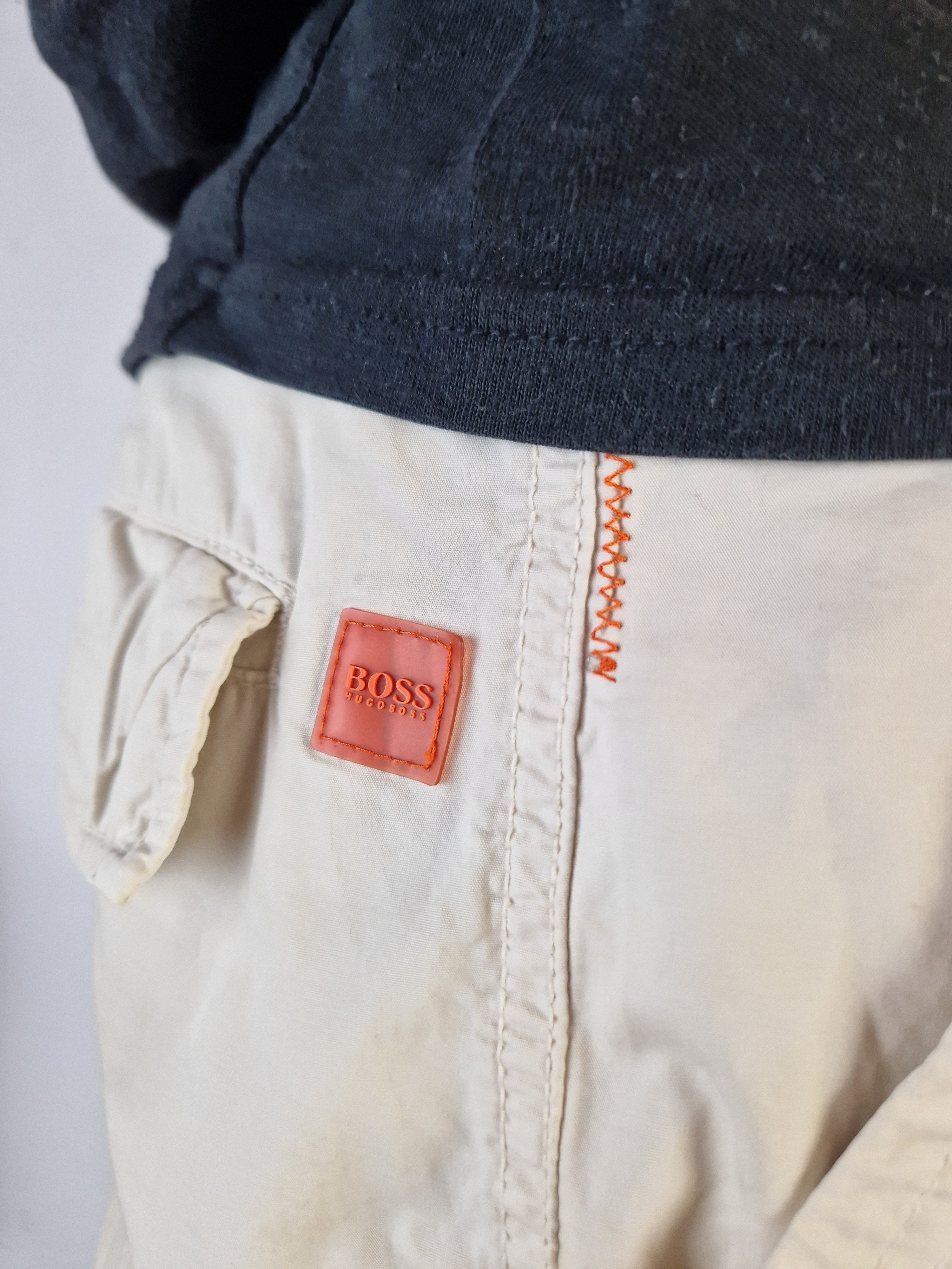 Hugo Boss Cargohose Multipocket ARNV Creme XL-XXL