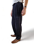 Vintage Rosner Cordhose Dicker Cord Dunkelblau (50) L-XL