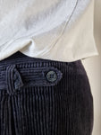 Vintage Rosner Cordhose Dicker Cord Dunkelblau (50) L-XL