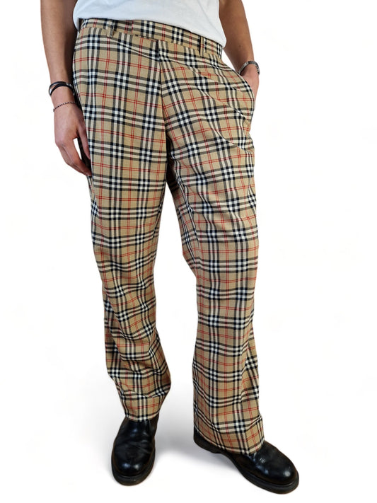 Vintage Hose Wie Nova Check Kariert XL-XXL