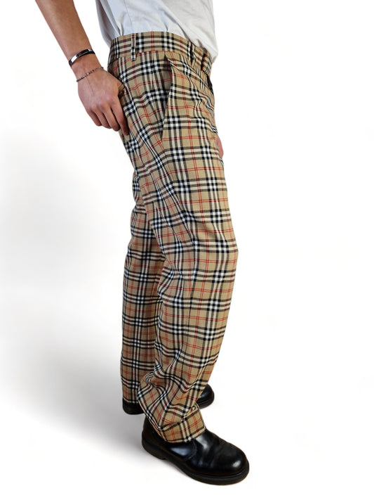 Vintage Hose Wie Nova Check Kariert XL-XXL