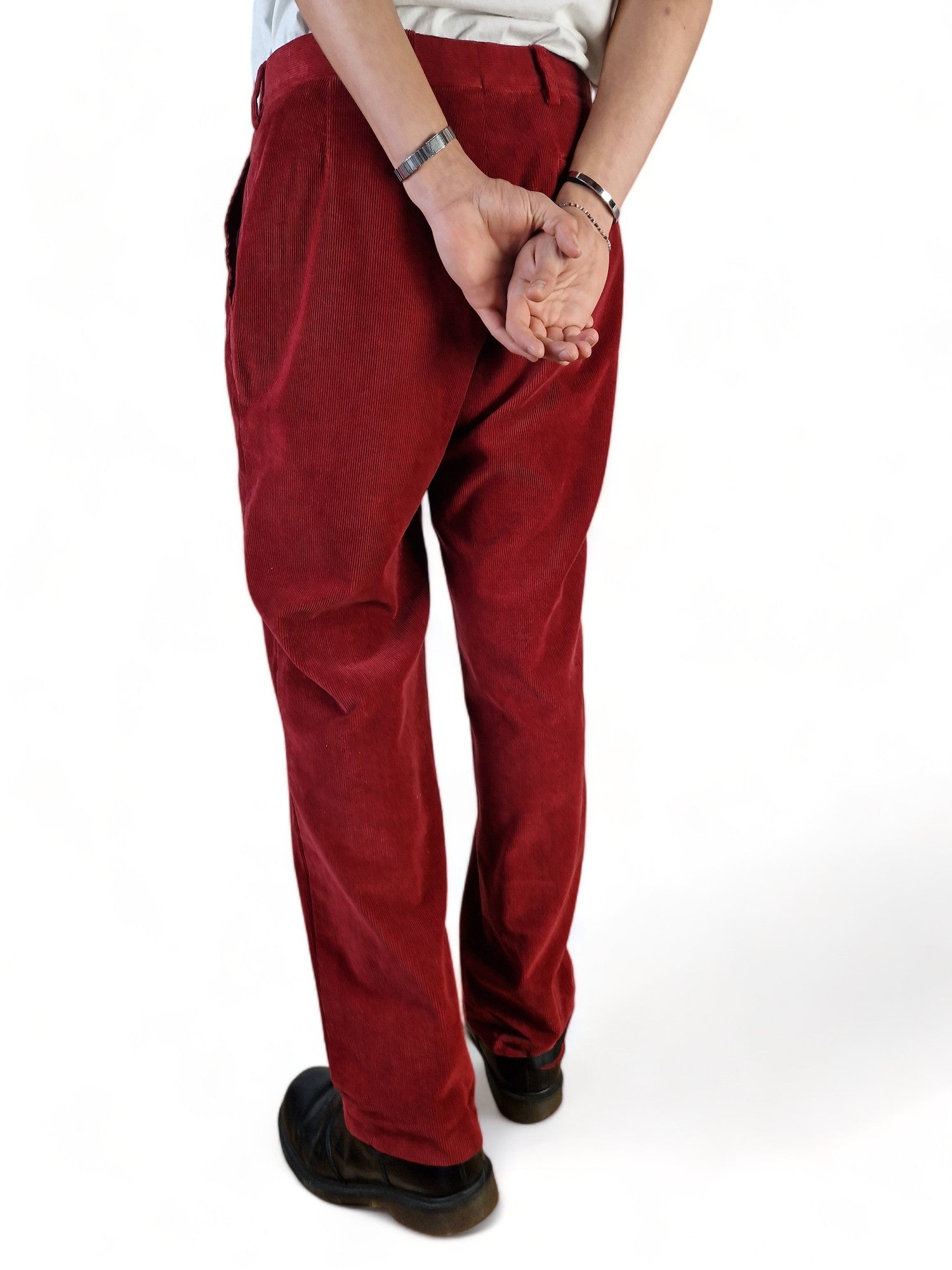 Burberry Cordhose Stretch Rot (46) XL-XXL