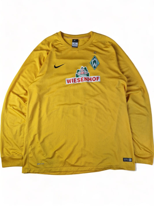 Nike Torwart Trikot Werder Bremen 2015/16 "Wiesenhof" #42 Wiewald Gelb XL