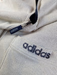 Vintage Adidas Weste Reversible 2in1 Stepp- Und Stoffweste Navy Beige M