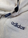 Vintage Adidas Weste Reversible 2in1 Stepp- Und Stoffweste Navy Beige M