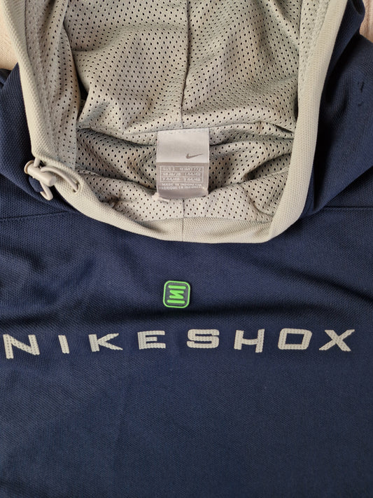 Nike Shox Weste Mit Kapuze Dunkelblau S