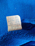Vintage Champion Sweater 80s Canazei Italien Ski Made In Italy Blau XL