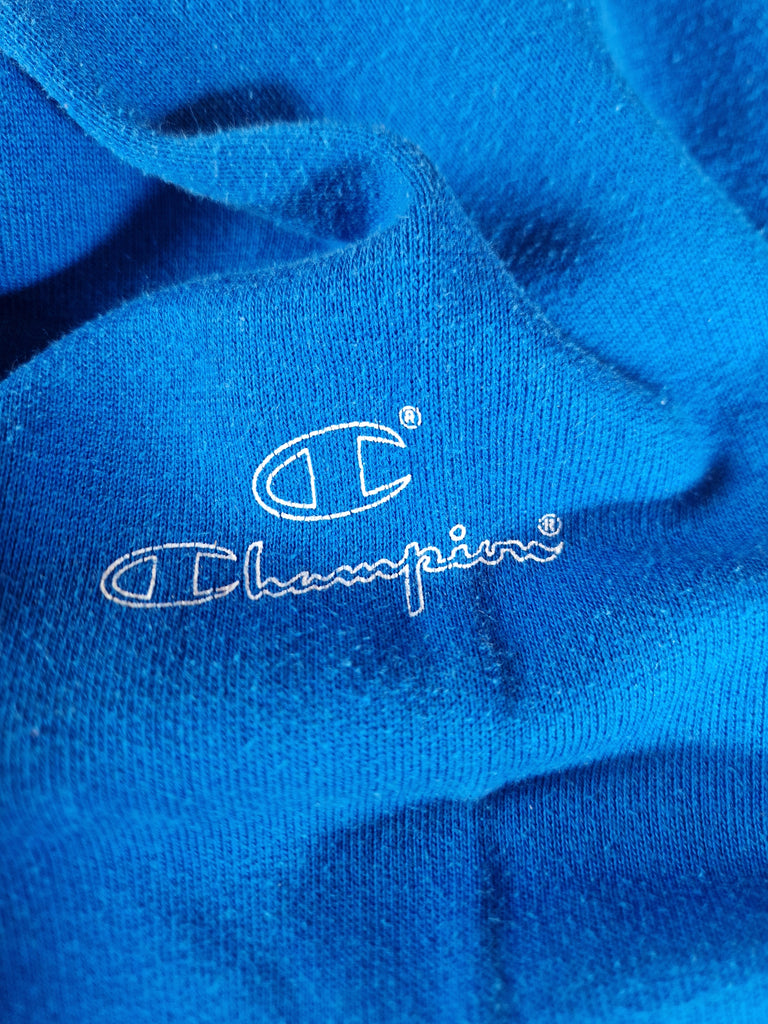 White champion sweater 80s hotsell