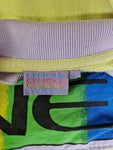 Vintage O'Neill Sweater Mit Polokragen Made In Hong Kong Gelb L