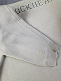 Vintage Blockhead Sweater Spellout Grau L