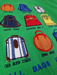 Vintage Gina Benotti Sweater Bestickt Mit Taschen Grün XL