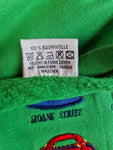 Vintage Gina Benotti Sweater Bestickt Mit Taschen Grün XL