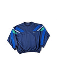 Vintage Adidas Sweater Basic Blau Grün XXXL