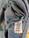 Vintage Chevignon Sweater "Red.40Z" Bedruckt Grau Orange L