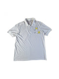 Vintage Adidas Polo Shirt 80s Tennis Gelb Weiß (56) XL-XXL